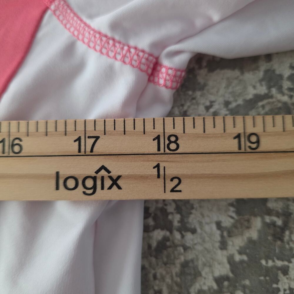 Salt Life "SLX" Pink Long-sleeved UPF 50 Sun Shirt Size Medium - Picture 9 of 10